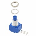 91A1D-B20-D15L - POT 10K OHM 1/2W PLASTIC LOG