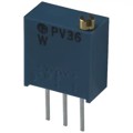 PV36W504A01B00 - TRIMMER 500K OHM 0.5W PC PIN TOP