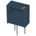 PV36Y253A01B00 - TRIMMER 25K OHM 0.5W PC PIN TOP