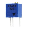 T63YB103KT20 - TRIMMER 10K OHM 0.25W PC PIN TOP