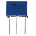 T73YE203KT20 - TRIMMER 20K OHM 0.5W PC PIN TOP