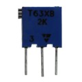 T63XB202KT20 - TRIMMER 2K OHM 0.25W PC PIN SIDE
