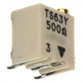 TS63Y501KR10 - TRIMMER 500 OHM 0.25W GW TOP ADJ