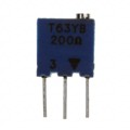 T63YB201KT20 - TRIMMER 200 OHM 0.25W PC PIN TOP