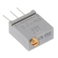 67WR500LF - TRIMMER 500 OHM 0.5W PC PIN TOP