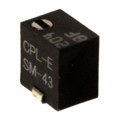 SM-43TW201 - TRIMMER 200 OHM 0.25W J LEAD TOP