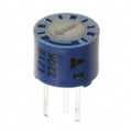 T7YB224MB40 - TRIMMER 220K OHM 0.5W PC PIN TOP