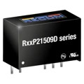 R05P21509D/P - DC DC CONVERTER 15V -9V 2W