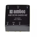 AM15CW-2405D-NZ - DC DC CONVERTER 5V -5V 15W