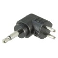 25MPTIP-EX - ADAPTER PLUG 2PIN TO RA PLUG .25