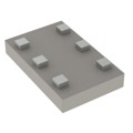 BALF-ATM-01E3 - BALUN 2.4GHZ-2.5GHZ 50/50 6SMD