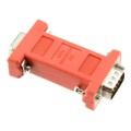 JD2D3-CDL-A - ADAPTER LOOPBACK MALE/FEM RED