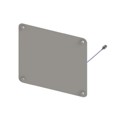 PSIBVU78 - RF ANT 153MHZ/475MHZ FLAT PNL N