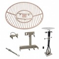 GD9-18 - RF ANT 914MHZ GRID N FEM BRK 10"