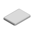 MS190-10C - RF SHLD COVER 0.563"X0.764" SNAP