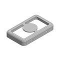 MS148-10F - RF SHLD FRAME 0.35"X0.583" SLDR