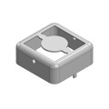 MS130-10F - RF SHLD FRAME 0.512"X0.512" SLDR