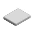 MS250-10C - RF SHLD COVER 0.85"X1.008" SNAP