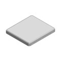 MS338-10C - RF SHLD COVER 1.208"X1.346" SNAP