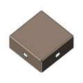 B-0625CC0625-0250XC - RF SHIELD 0.625" X 0.625" COVER