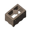 B-0500SB0750-0250XF - RF SHIELD 0.500" X 0.750" FRAME