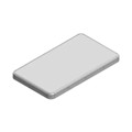 MS638-10C - RF SHLD COVER 1.453"X2.535" SNAP