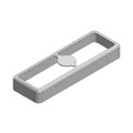 MS412-10F - RF SHLD FRAME 0.535"X1.622" SLDR