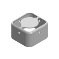 MS128-10F - RF SHLD FRAME 0.484"X0.504" SLDR