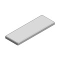 MS593-20C - RF SHLD COVER 0.835"X2.358" SNAP