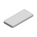 MS544-20C - RF SHLD COVER 0.966"X2.165" SNAP