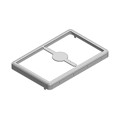 MS434-10F - RF SHLD FRAME 1.118"X1.709" SLDR