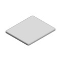 MS595-10C - RF SHLD COVER 2.008"X2.366" SNAP