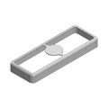 MS423-10F - RF SHLD FRAME 0.602"X1.665" SLDR