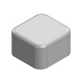 MS128-10S - 12.8 X 12.3 X 7.5MM EMI/RF SHIEL