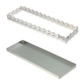 54-CBSF-2.0X6.5X0.5 - RF SHIELD 2" X 6.5" THROUGH HOLE