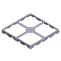 BMI-S-203-F-20-R - RF SHIELD 1.032"X1.032" T/H 2PC