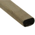 3020503 - GASKET FABRIC/FOAM 5MMX1M RECT