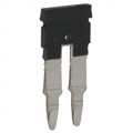 P2RVM-020B - CROSSBAR 2POS BLACK FOR G2RV SKT