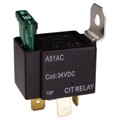 A91AC24VDC - RELAY AUTO 30A FUSE SPST 24VDC Q