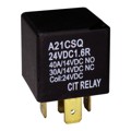 A21CSQ24VDC1.6R - RELAY AUTO SPDT 24VDC QC RESISTO