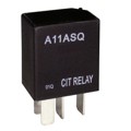 A11ASQ24VDC1.2R - RELAY AUTO SPST 24VDC QC RESISTO