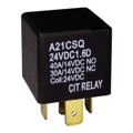 A21CSQ24VDC1.6D - RELAY AUTO SPDT 24VDC QC DIODE