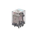 HR705-4PL-110VDC - RELAY CUBE 5A 4PDT 110VDC LED
