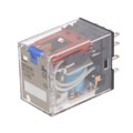MY4IN DC12 (S) - RELAY GEN PURPOSE 4PDT 3A 12V