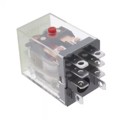 RPYA00224LT - RLY DPDT 10A 24VDC LED TEST