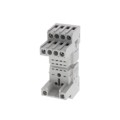 ZRM2N - RELAY SOCKET 8 POSITION DIN RAIL