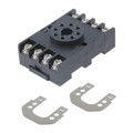 SR2P-06 - RELAY SOCKET 8 POSITION DIN RAIL
