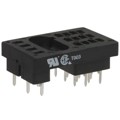 27E129 - RELAY SOCKET 16 POS THROUGH HOLE