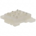 27E043 - RELAY SOCKET 11 POS CHASSIS MT