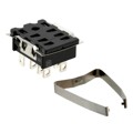 HL2-SS-K - RELAY SOCKET 8 POS PANEL MOUNT